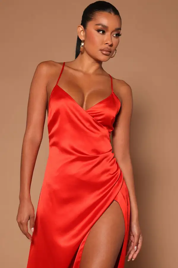 Angelina Maxi Dress - Orange