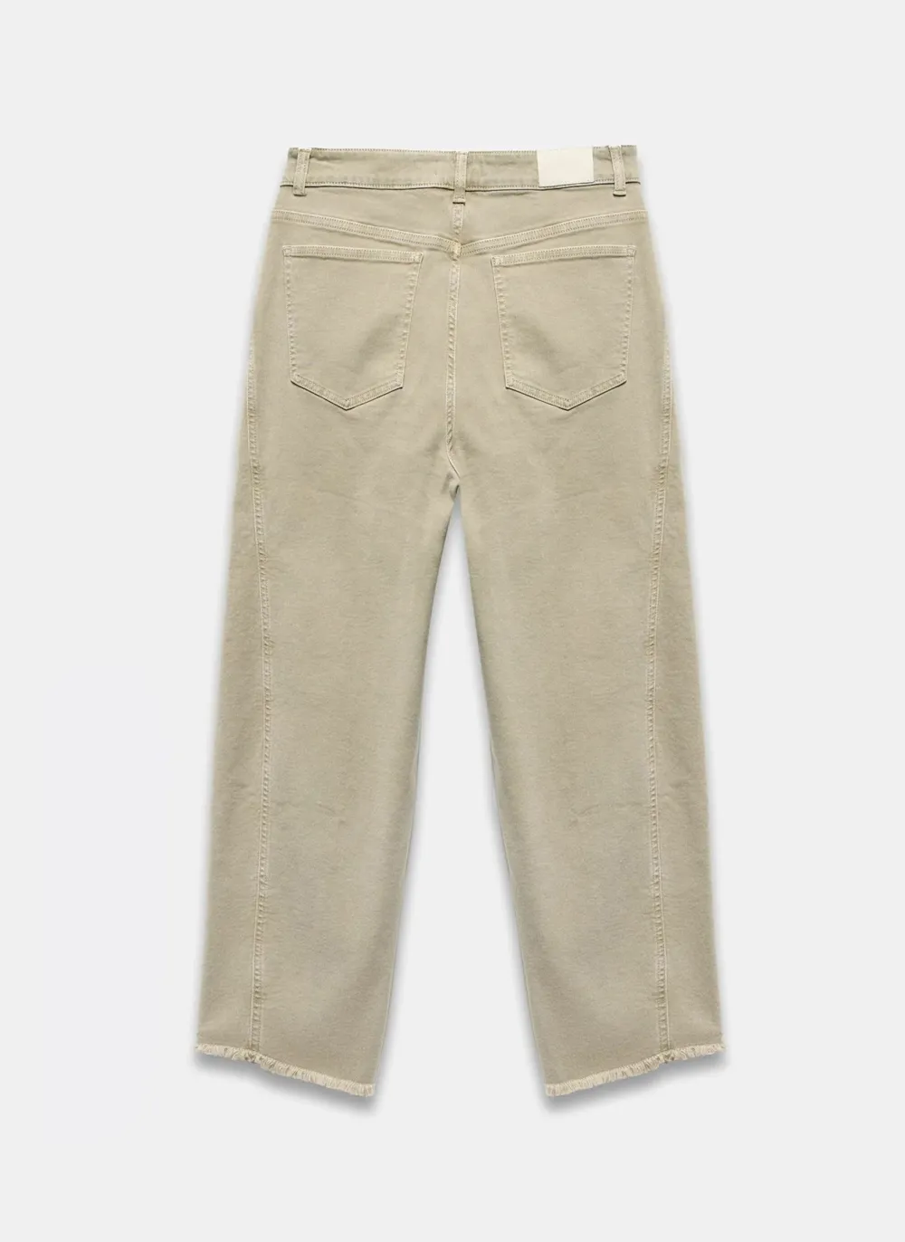 Casual Style Wide-Leg Jeans