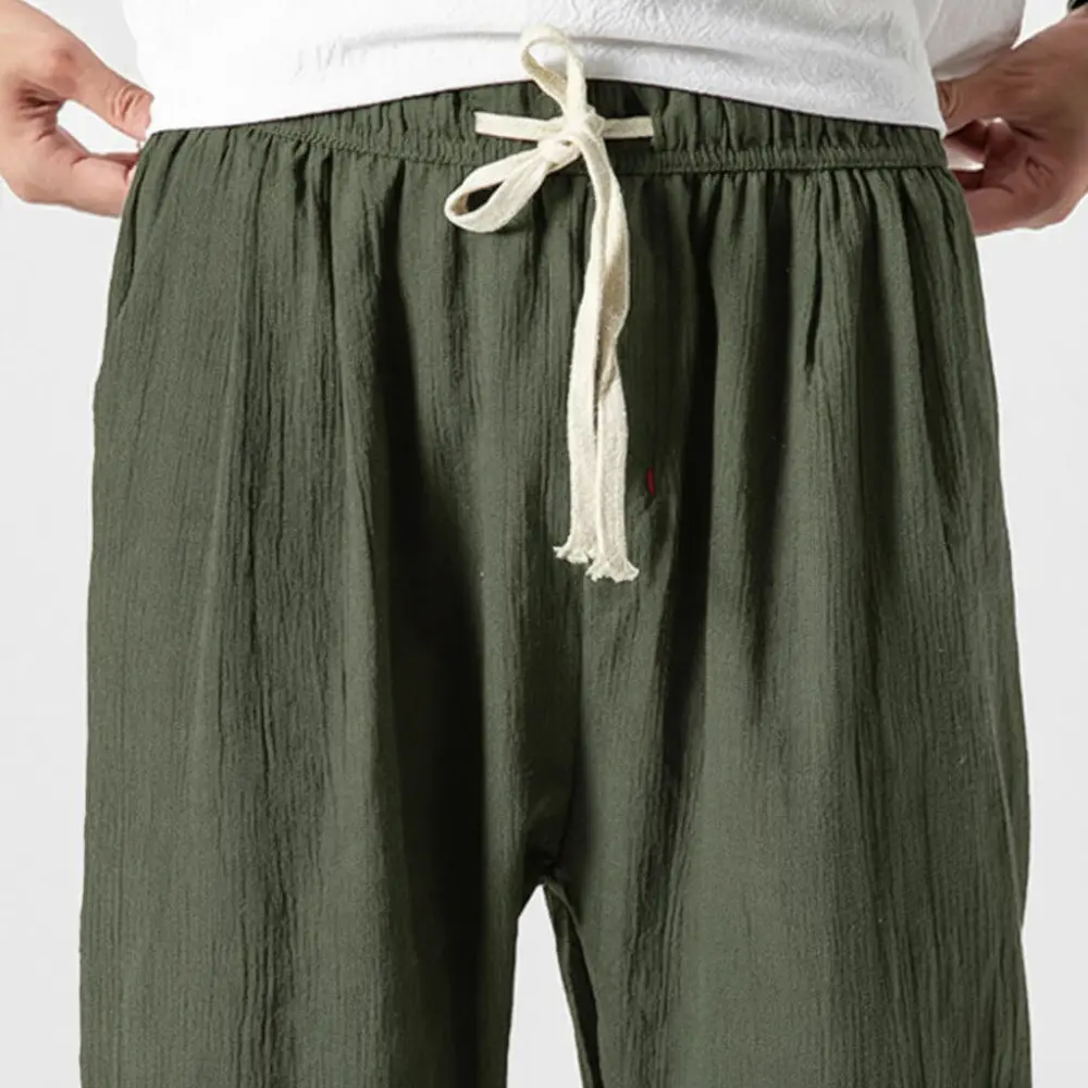 Lightweight Wide Harem Pants