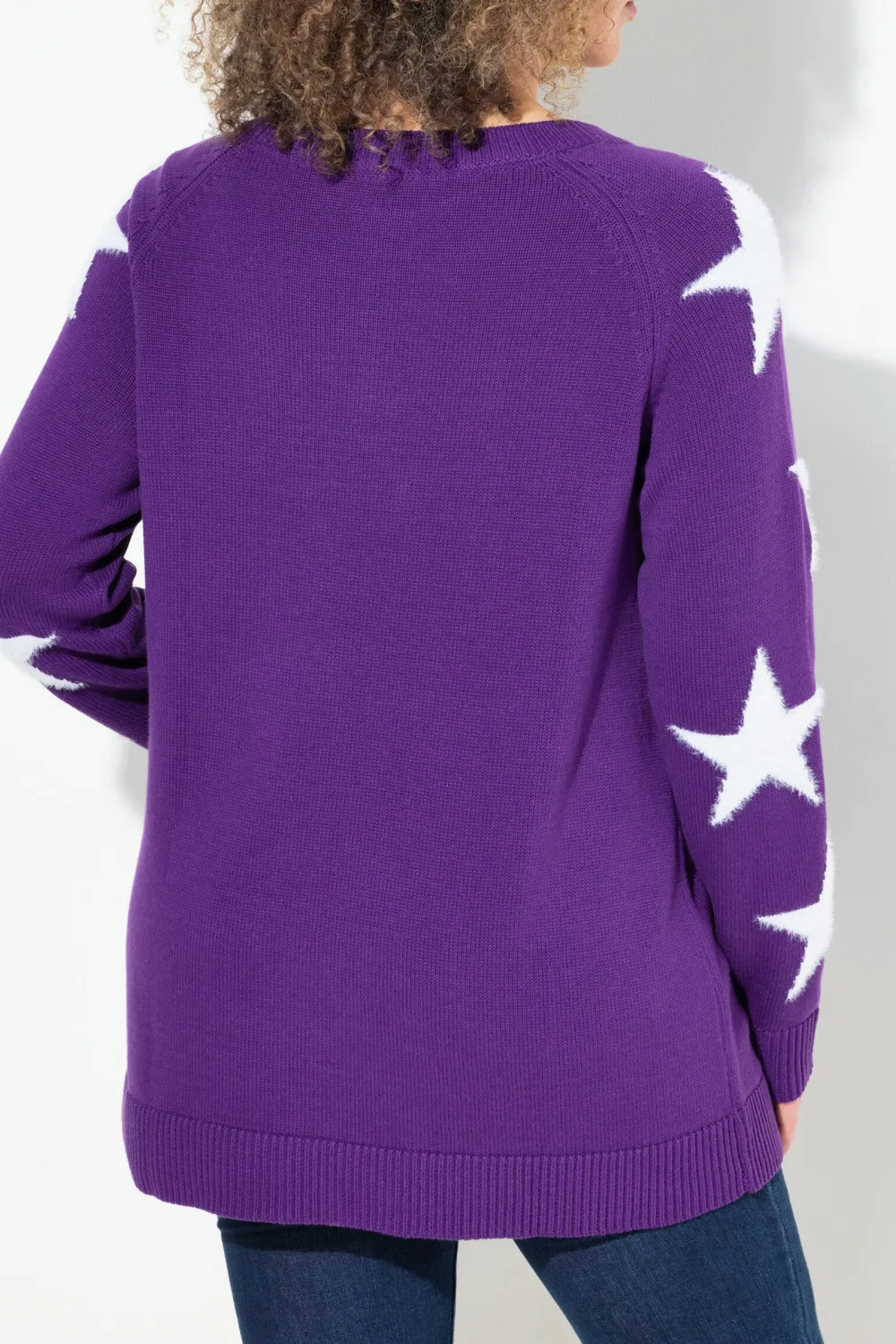 Pentagram Contrasting Sweater