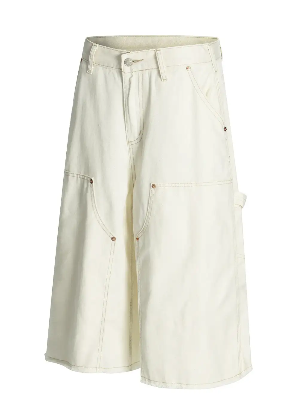 Weekend Wide Leg Cotton Blend Casual Shorts
