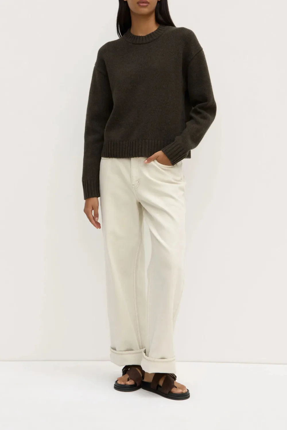 Ribbed Wool Sweater