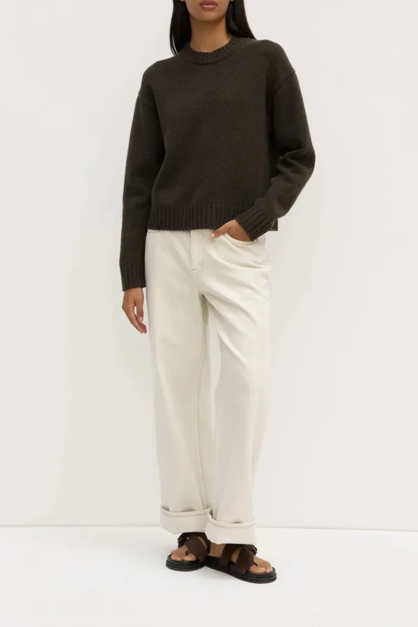 Ribbed Wool Sweater
