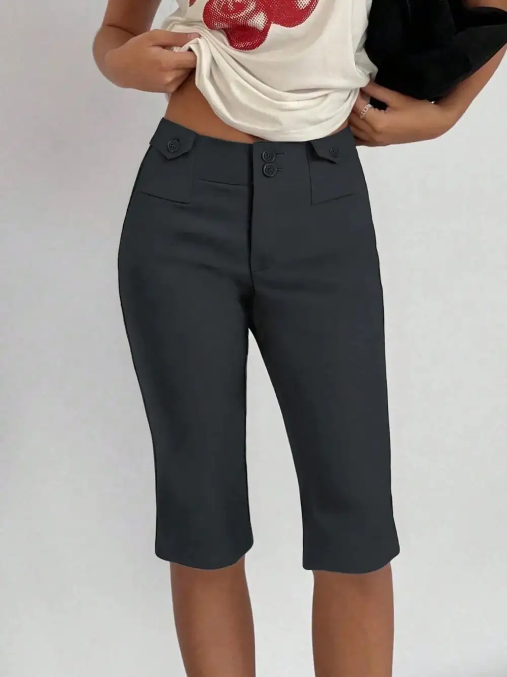 Easygoing High Waisted Shorts