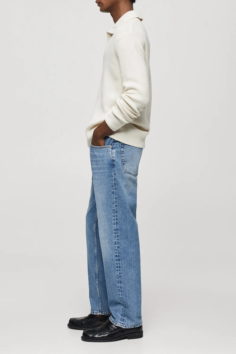 Regular Fit Dark Wash Jeans