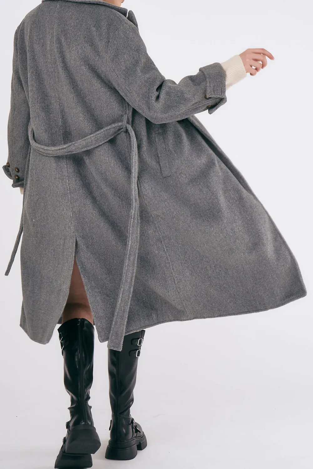 Abigail Belted Long Coat