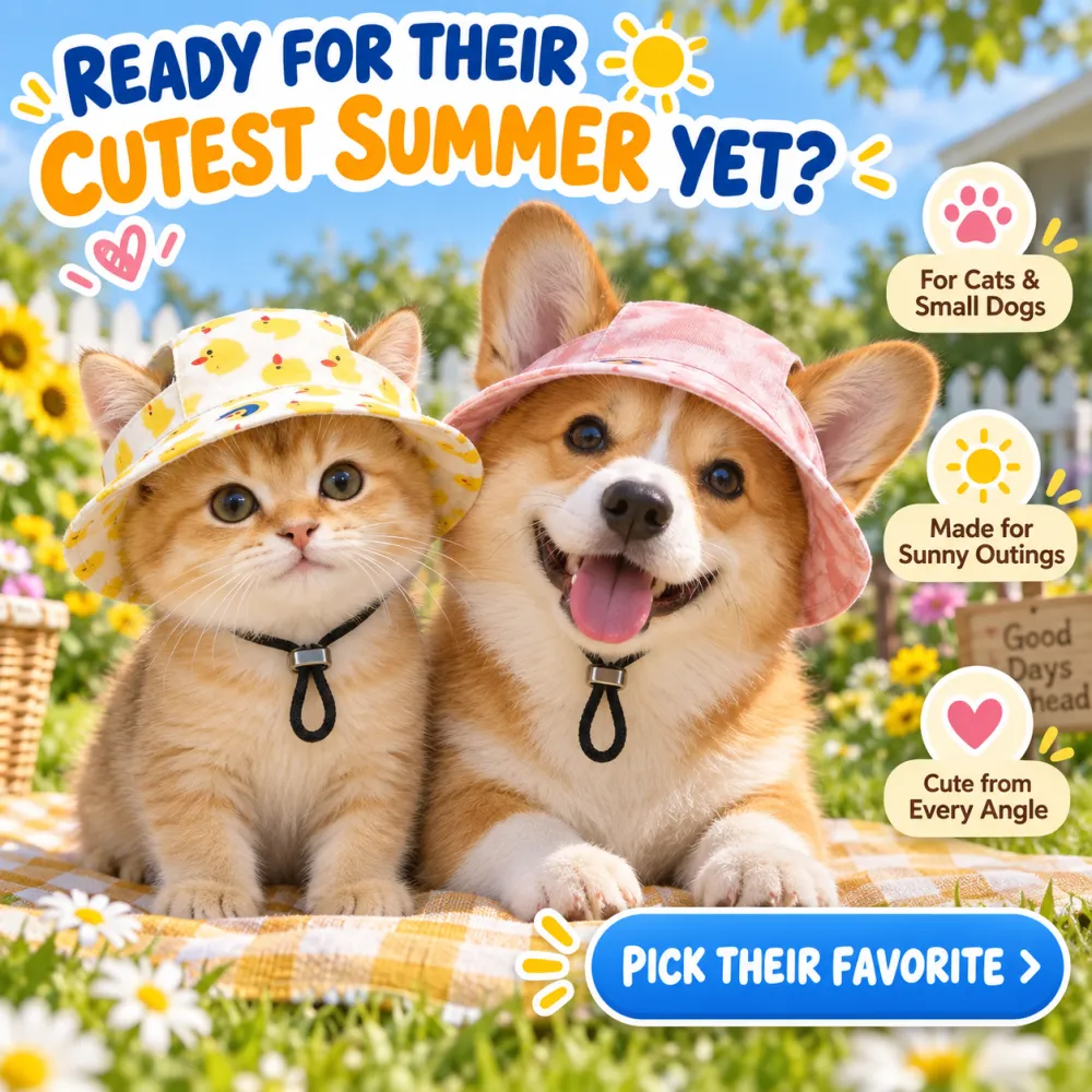 Pet Sun Hat Summer Visor