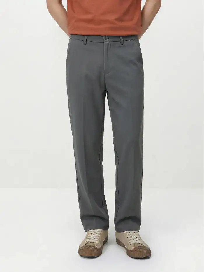 Men's Relaxed Loose-fit Trousers
