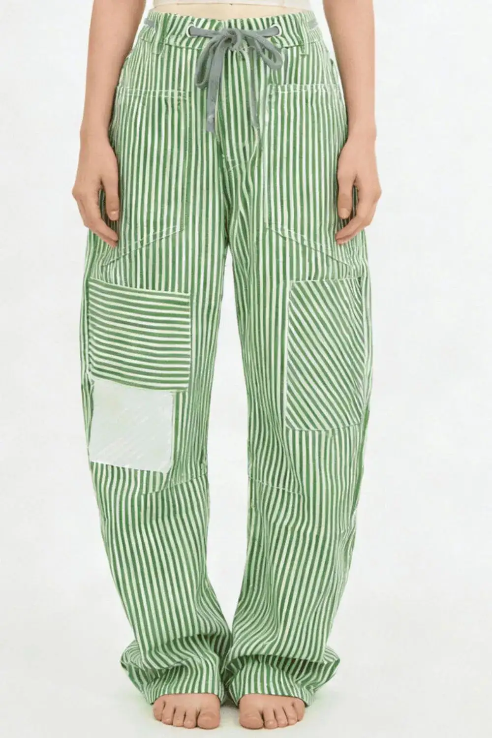 Weekend Striped Wide Leg Pants