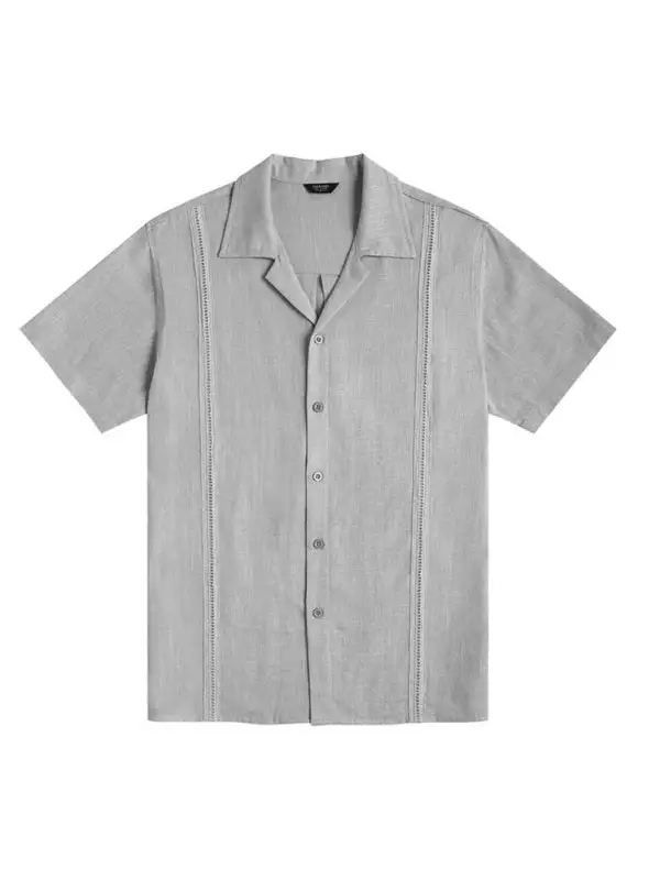 Relaxed Linen Blend Everyday Shirt