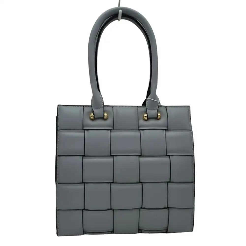 Faux Leather Tote Bag