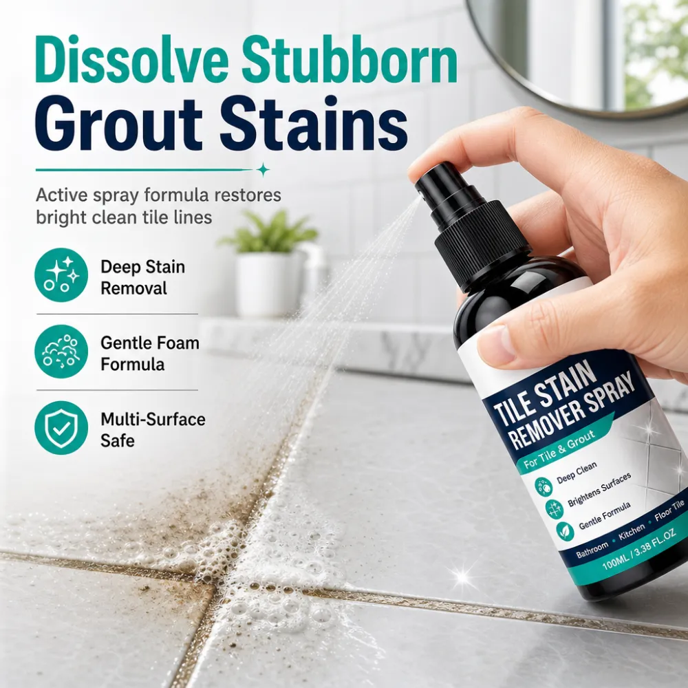 Ceramic tile cleaning agent
