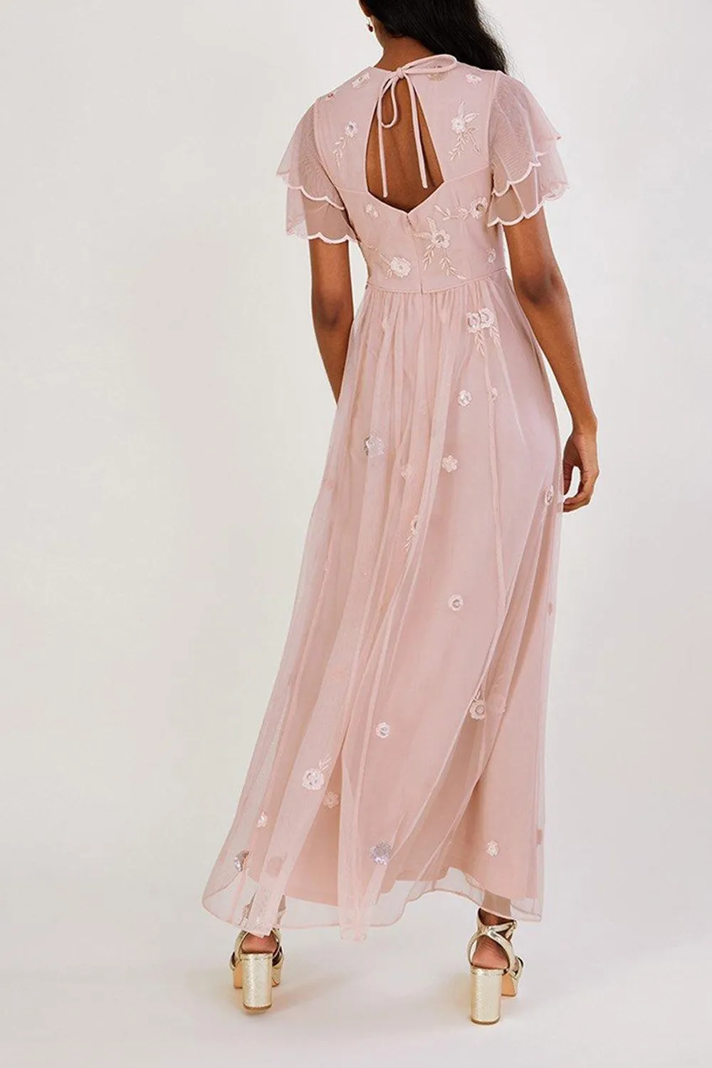 Pink Mesh Women's Fantasy Dress