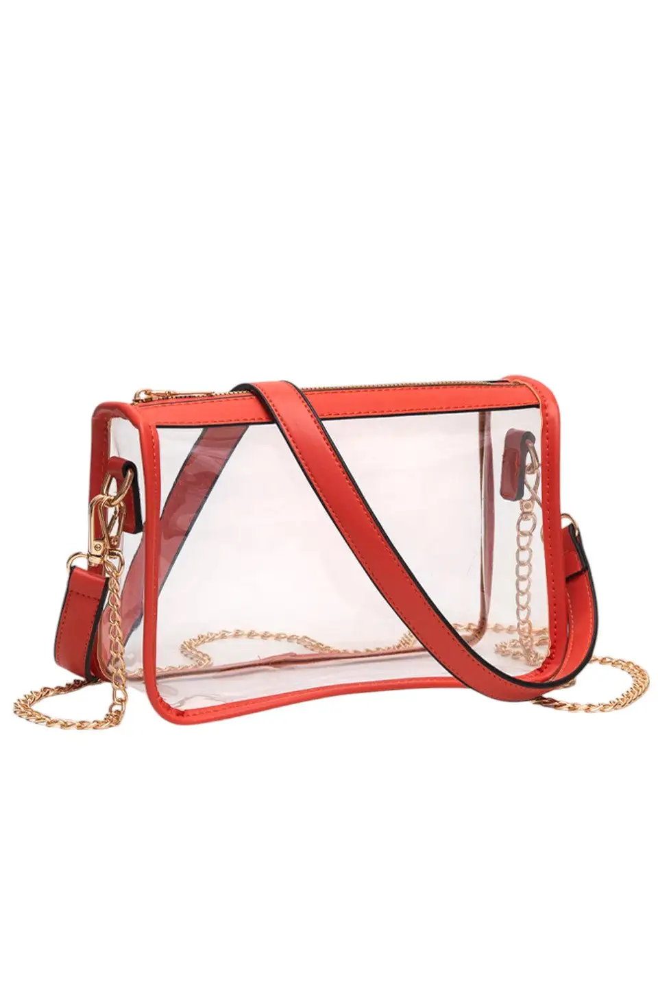 Rectangle Stadium Crossbody Bag