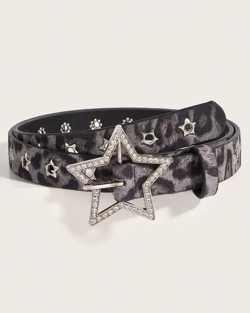 Statement Star Buckle Women's Belt