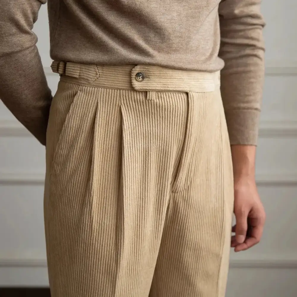 Men's Relaxed Corduroy Casual Trousers