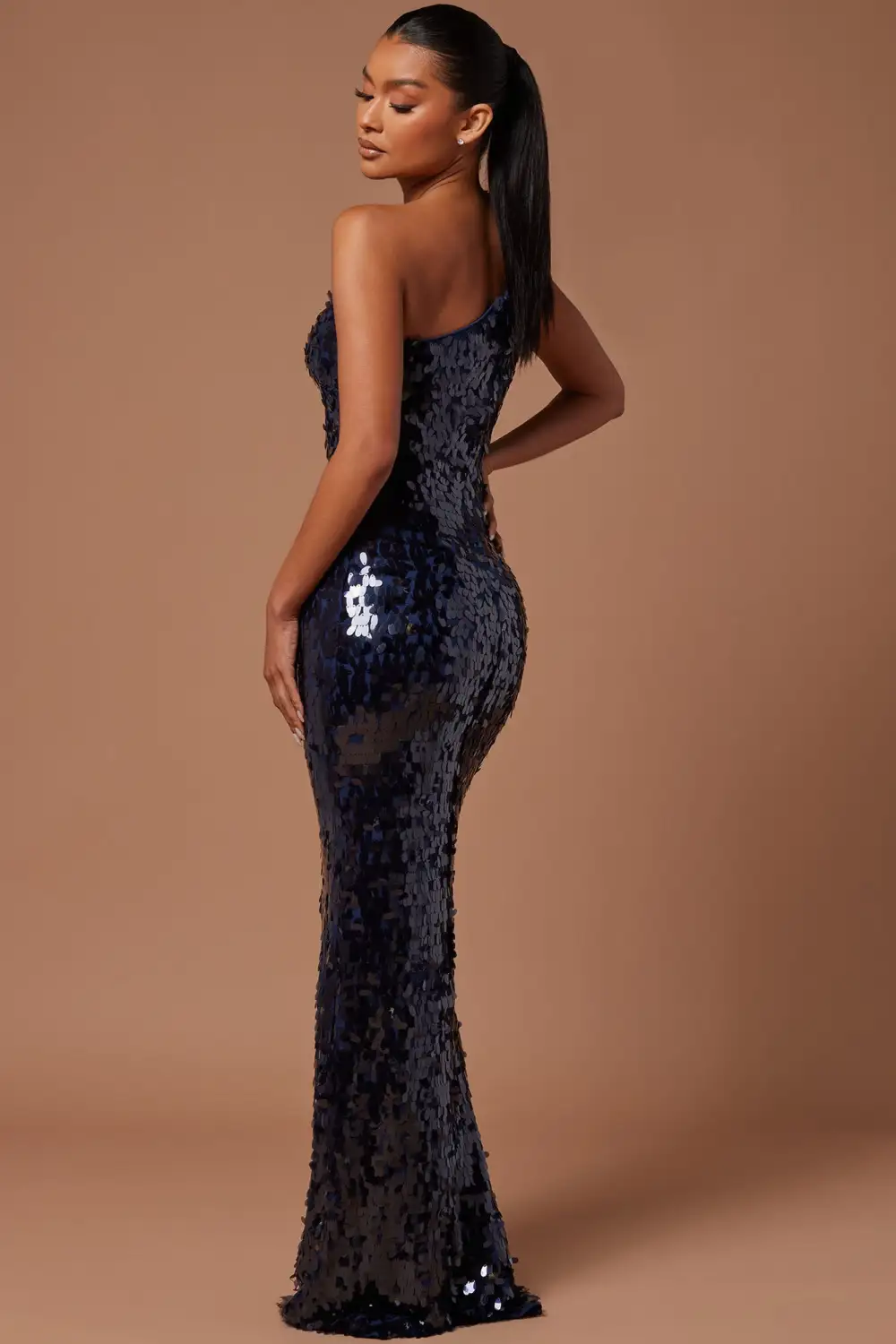 Karmen Payette Gown - Navy