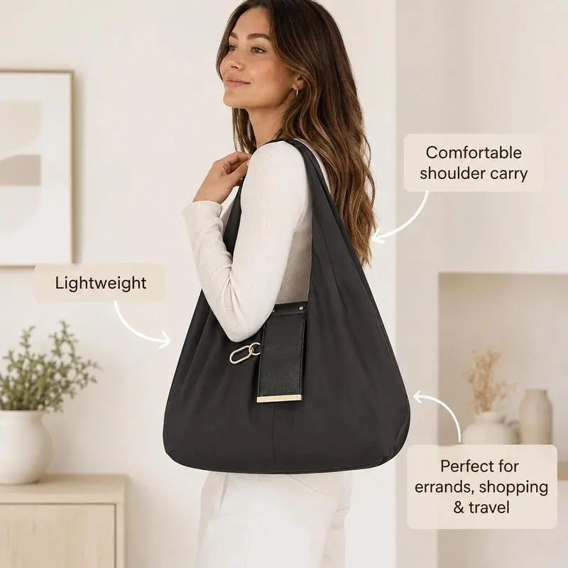 💥2026 HOT SALE💥Foldable Keychain Bag – Reusable Expandable Shopping Bag with Key Ring