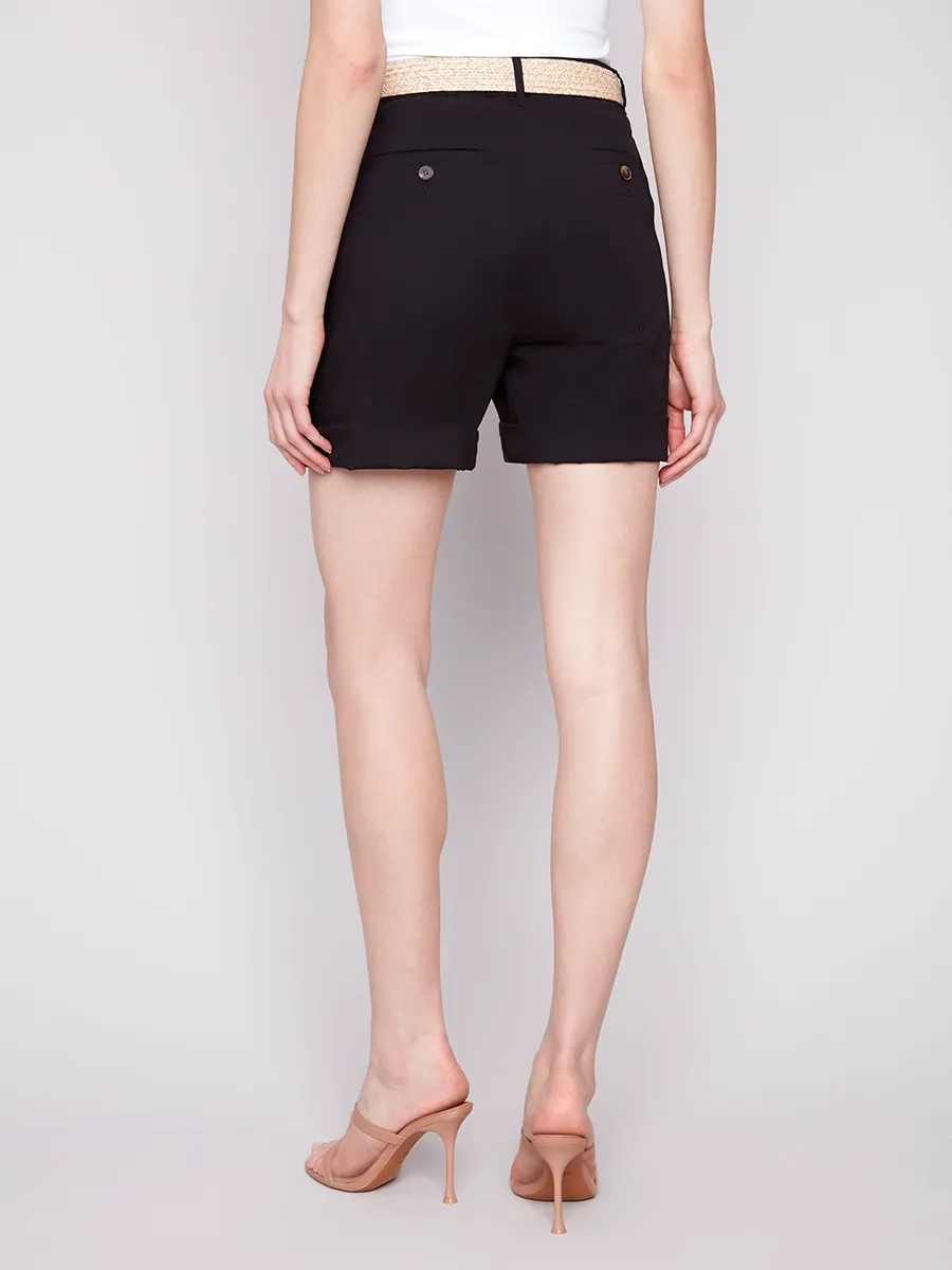 Casual Solid Color Basic Women's Short
