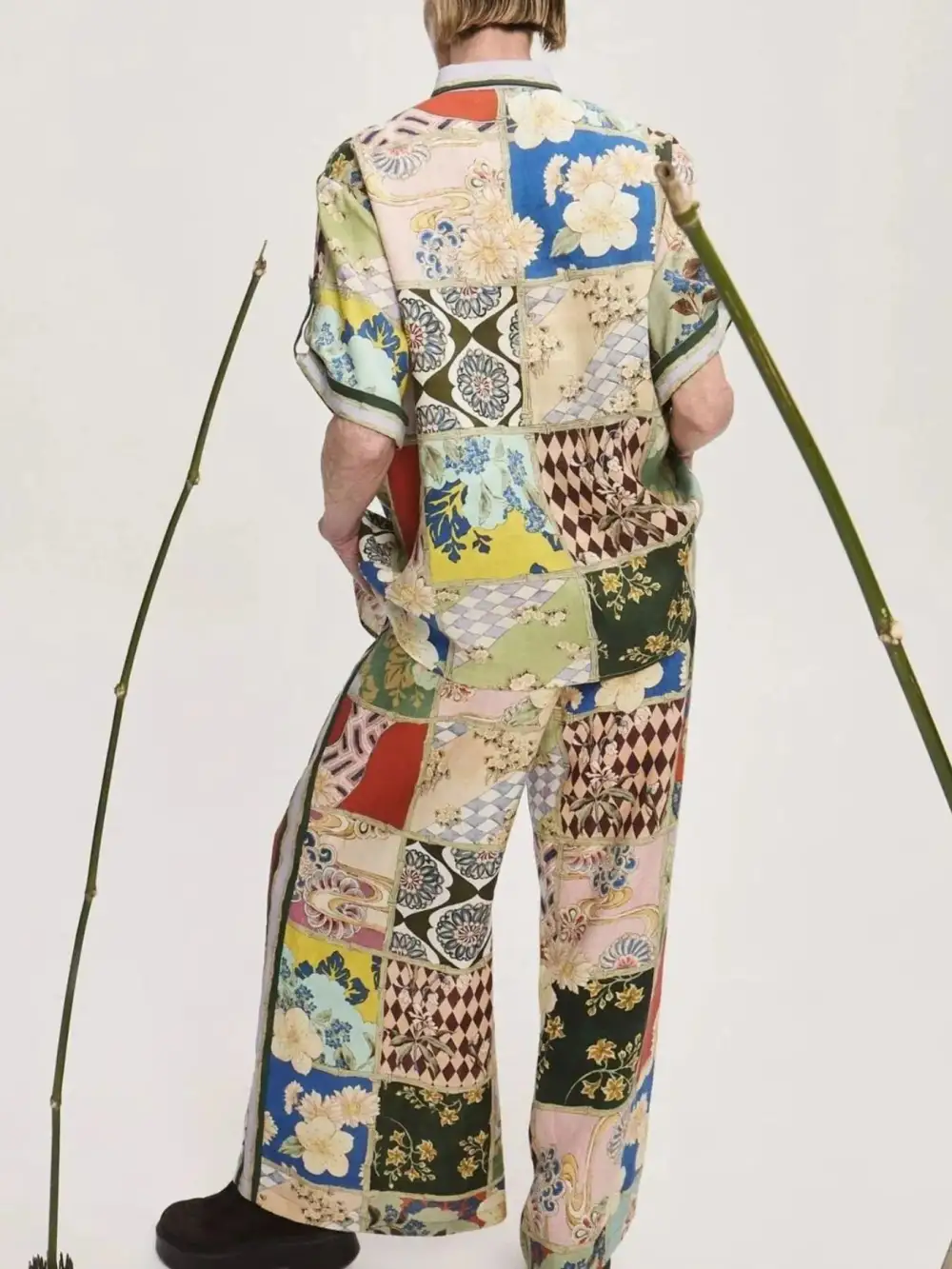 Everyday Button Front Printed Set