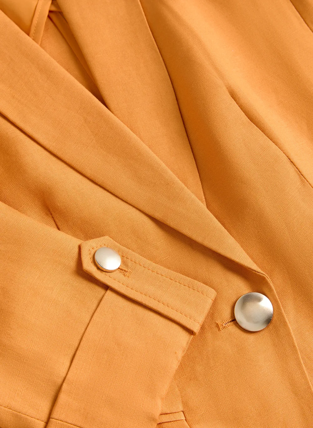 Ivory Linen Blend Blazer