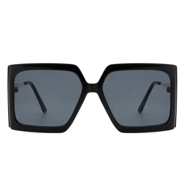 Knotted Square Frame Sunglasses