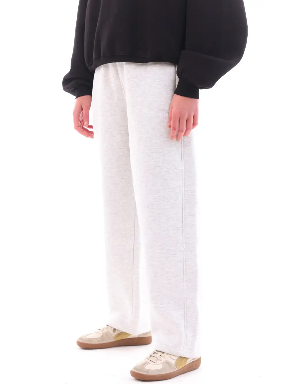 Travel Ready Wide Leg Fleece Jogger Pants