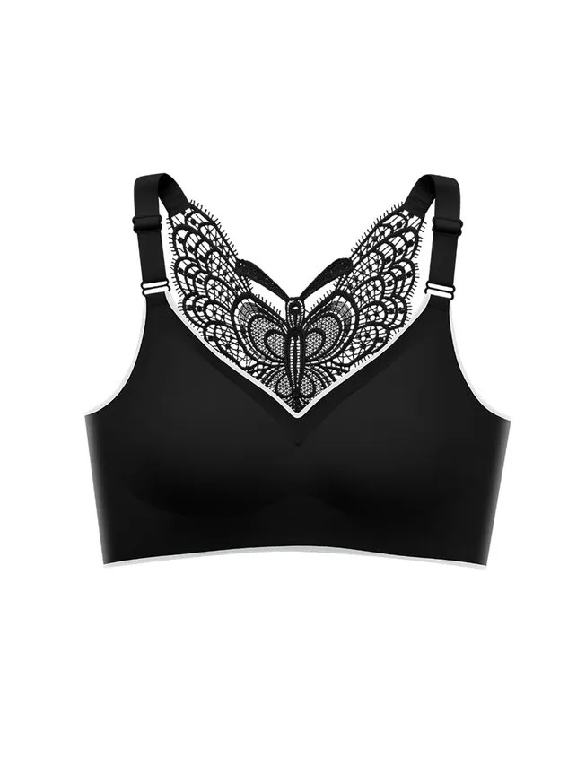 Woman Breathable Comfortable Butterfly Seamless Bra