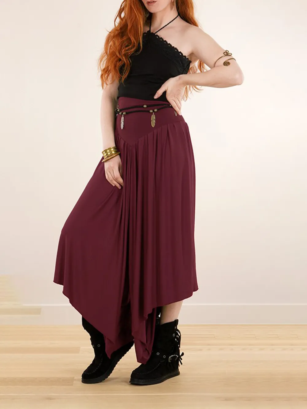 Skirted Harem Pant 2in1 Dress