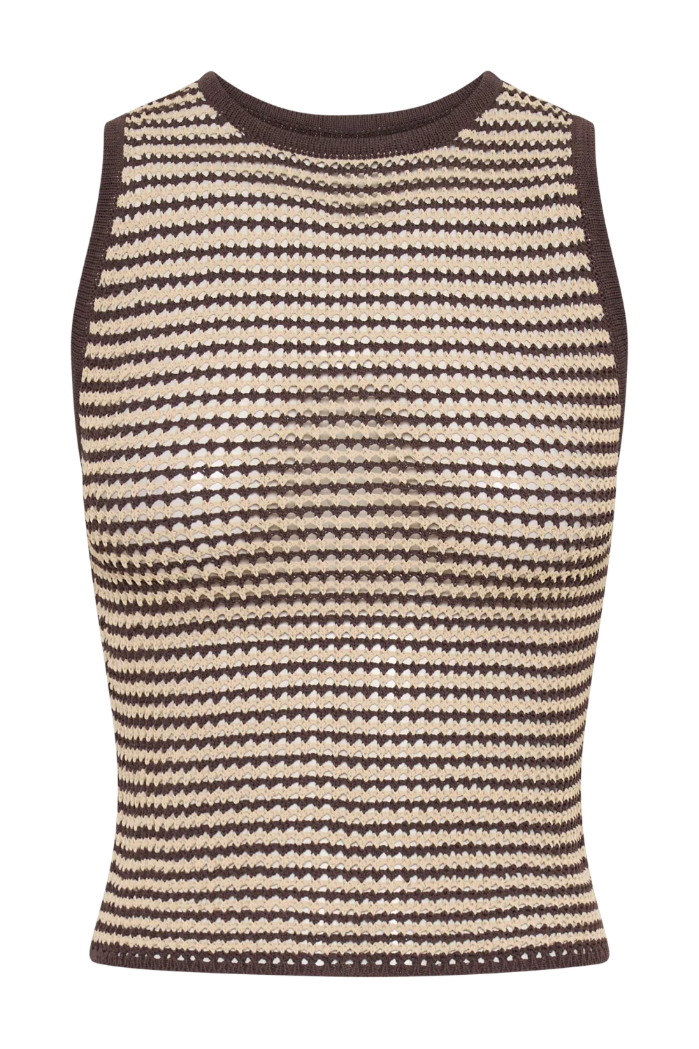 Stripe Knit Tank Top