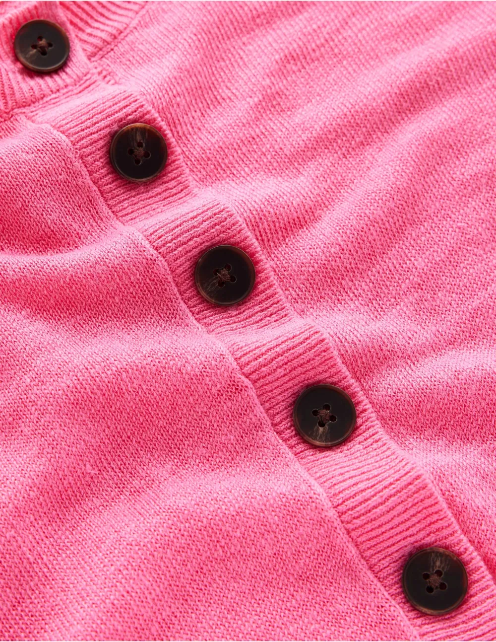 Pink Rose Linen Sweater