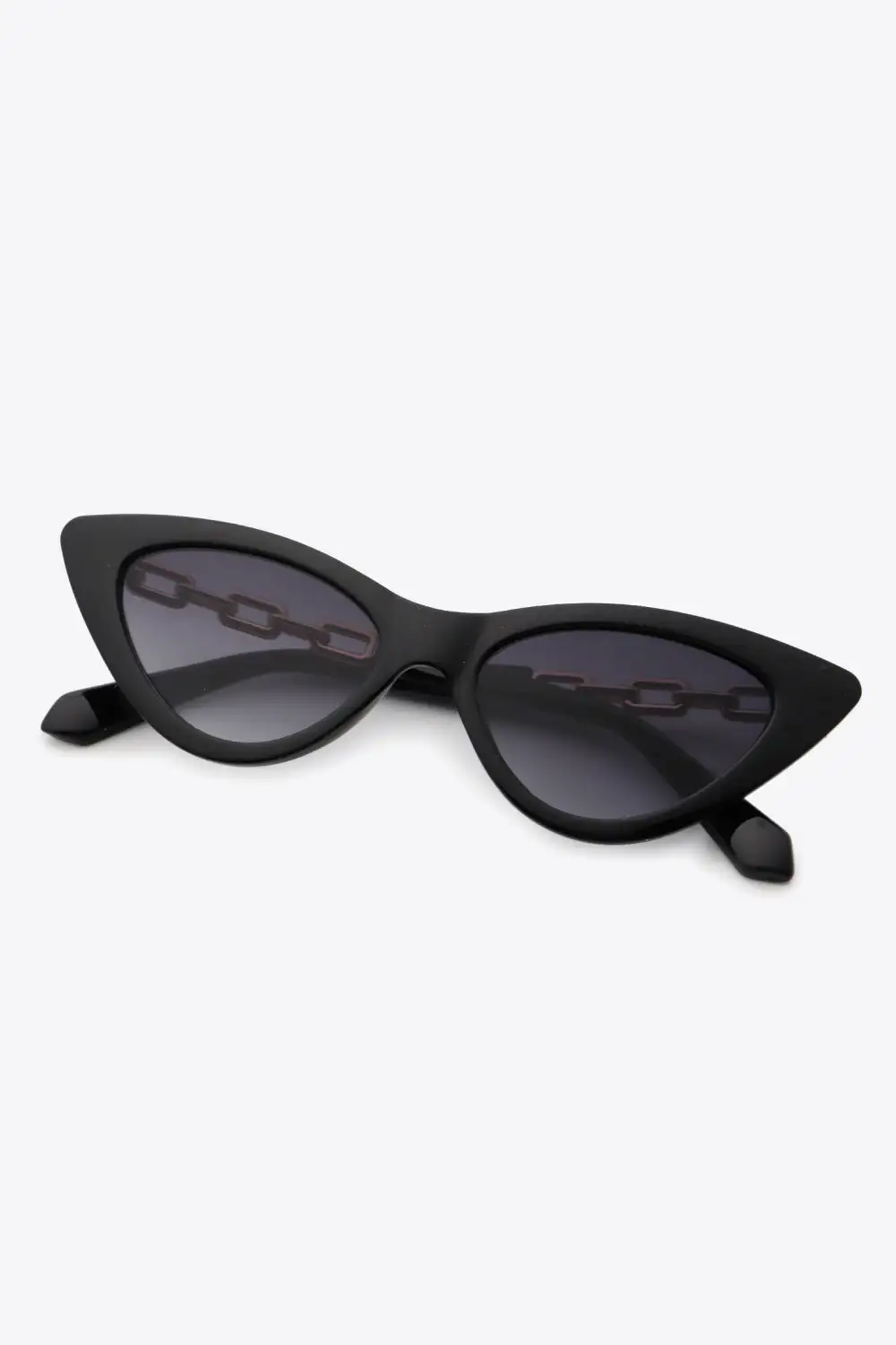 Plush Cat Eye Frame Sunglasses