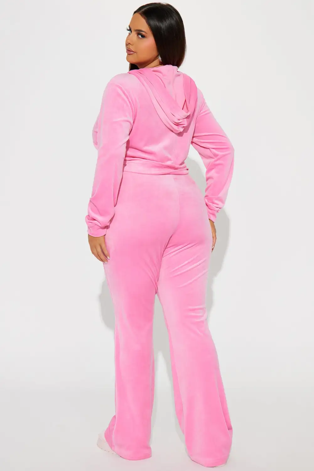 My Favorite Velour Pant Set - Pink
