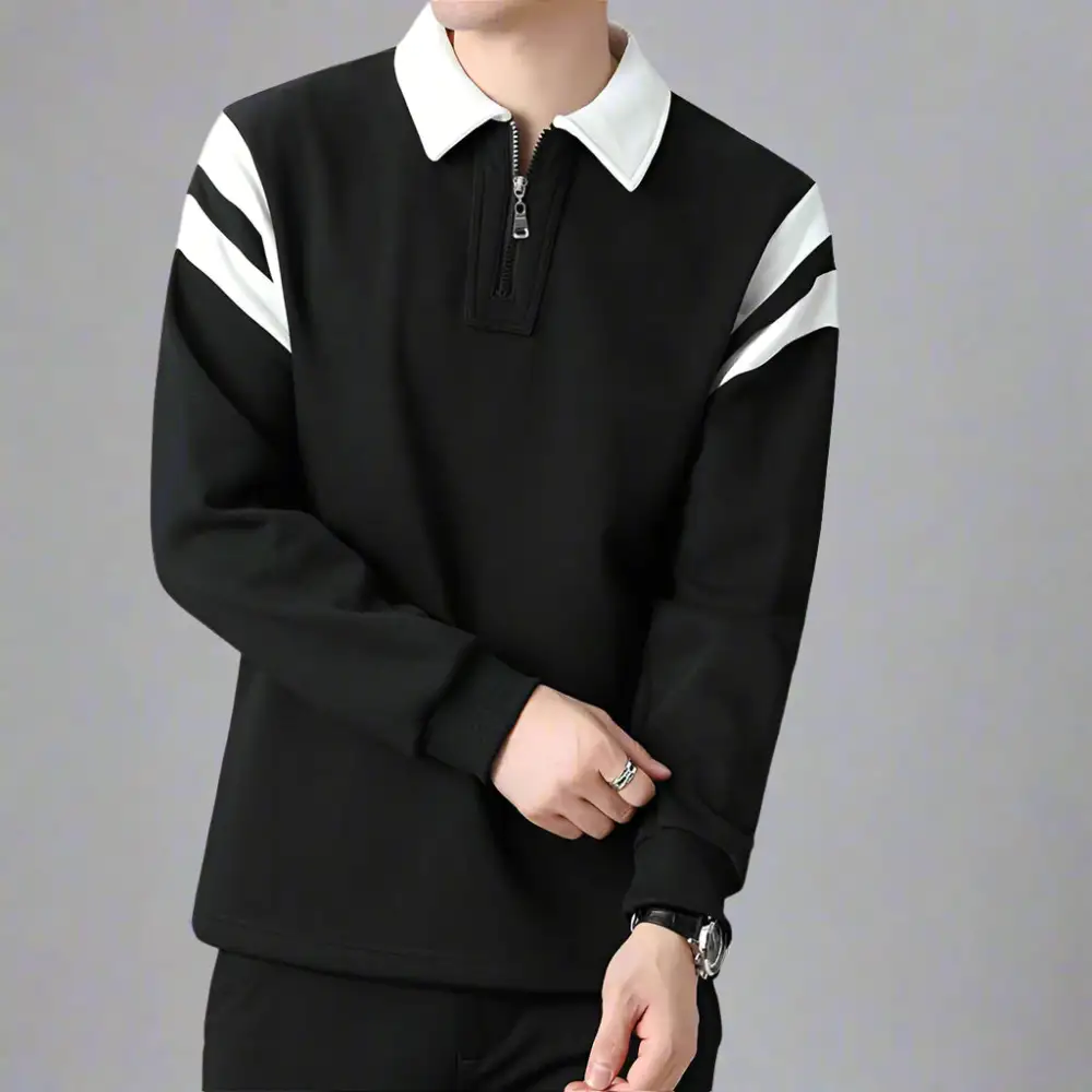 Clean Long Sleeve Polo