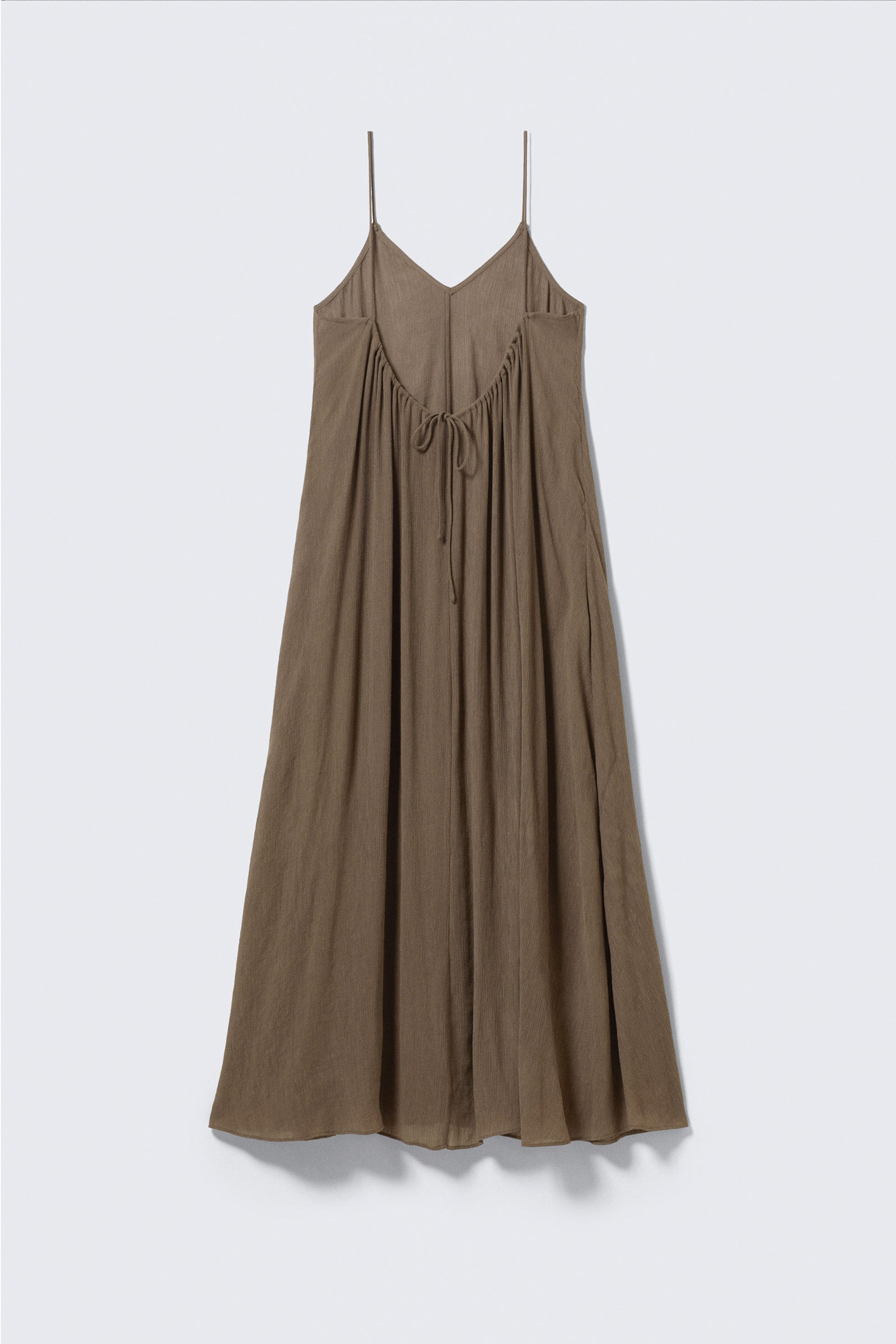 V-Neck Sleeveless Maxi Dress