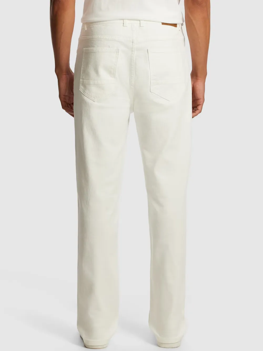 Winter White Casual Style Jean