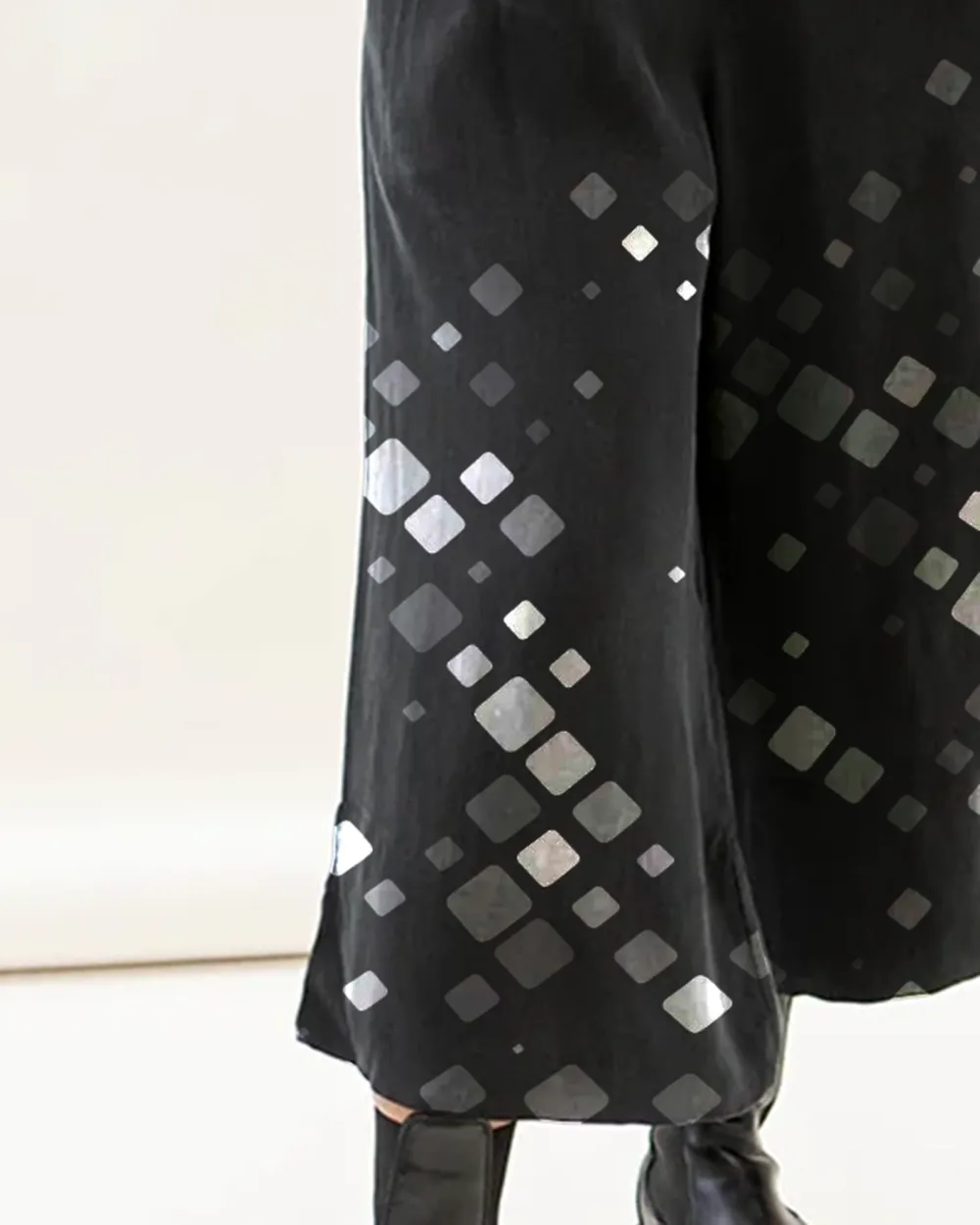 BLACK CUPRO JUMPSUIT