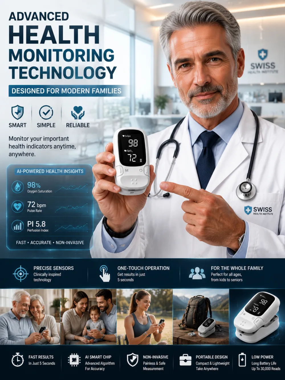 Multi-Function Health Monitoring Device