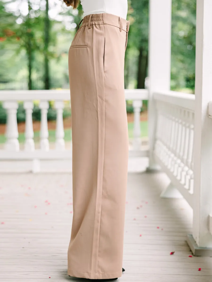 Camel Brown Pants