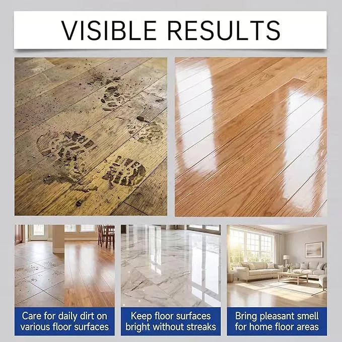 Decontamination and Brightening Floor Cleaning Sheet