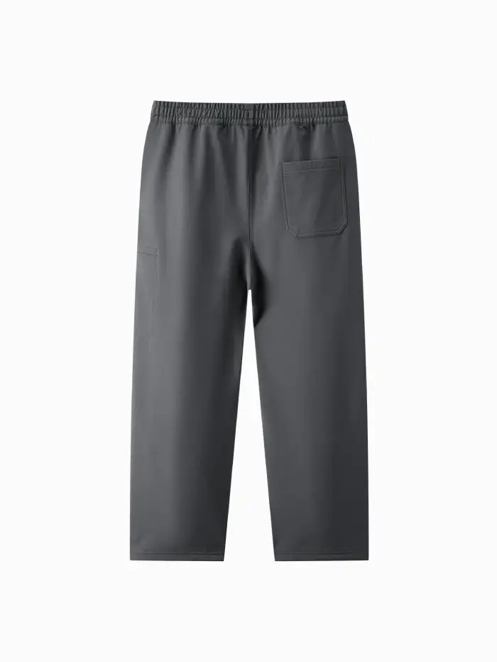 Men's Straight Structured Casual Pants