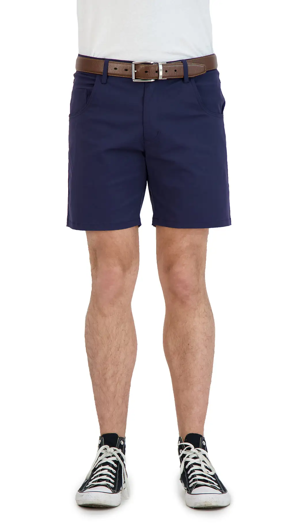 Laid Back Stretch Denim Shorts