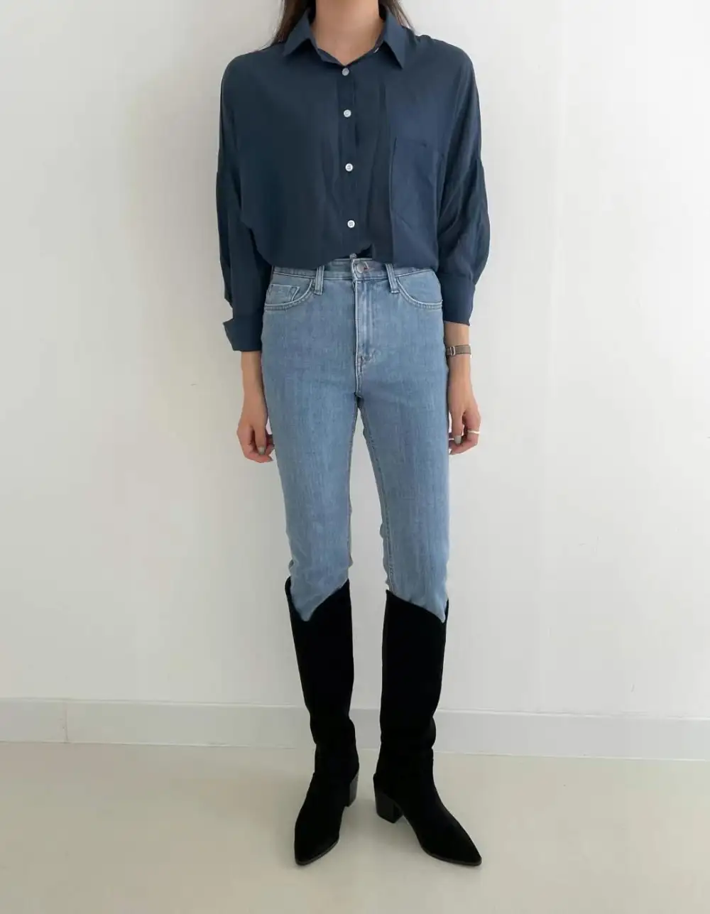 Understated Faux Suede Everyday Boots