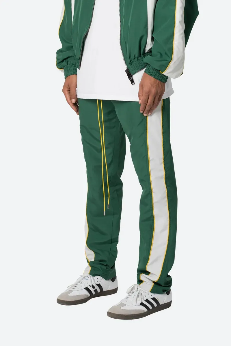 GREEN STRIPE ACCENTED SWEATPANTS