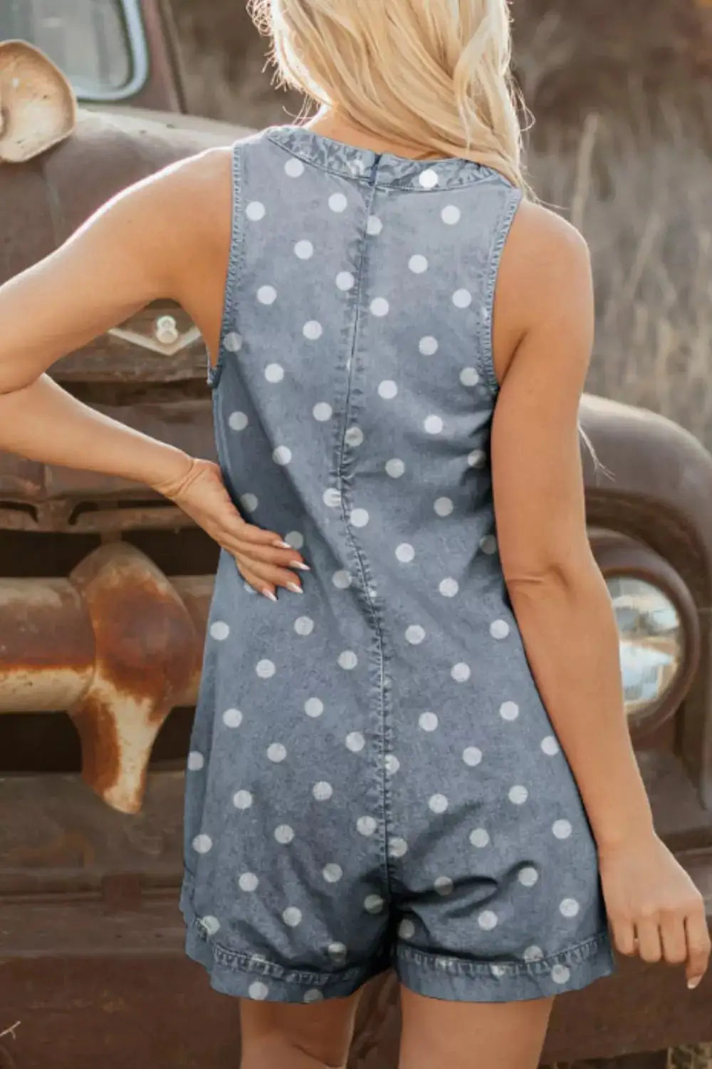 Denim Vintage Romper