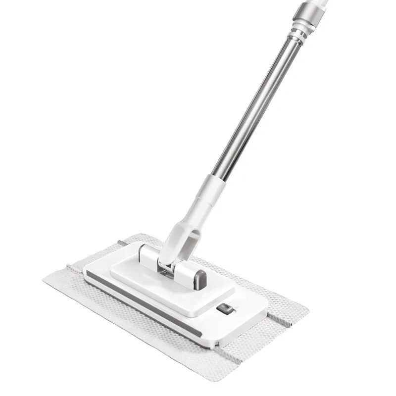 ✨ Slim Flat Floor Mop – 360° Flexible Wet & Dry Cleaning