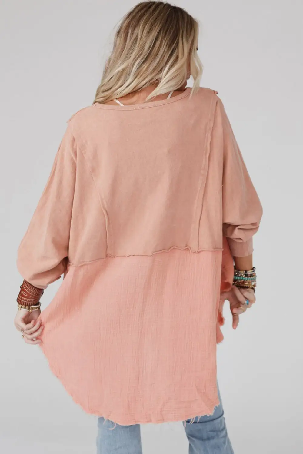 Crinkle Texture Blouse
