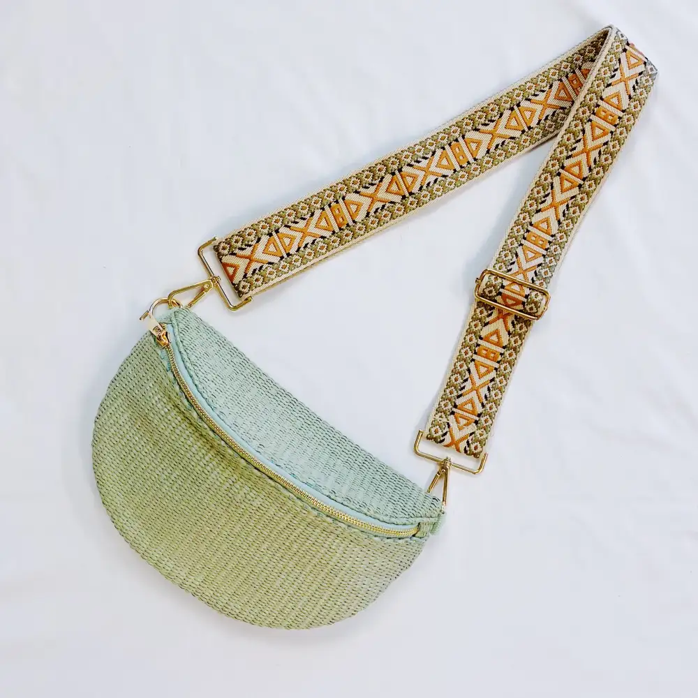 Woven Soft Crossbody Bag