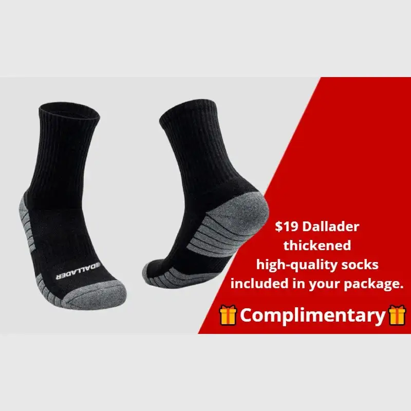 (🎁Free Socks Giveaway🧦) Men's Genuine Leather Casual Boots - Slip-On, Waterproof, Wide Toe Box with Arch Support