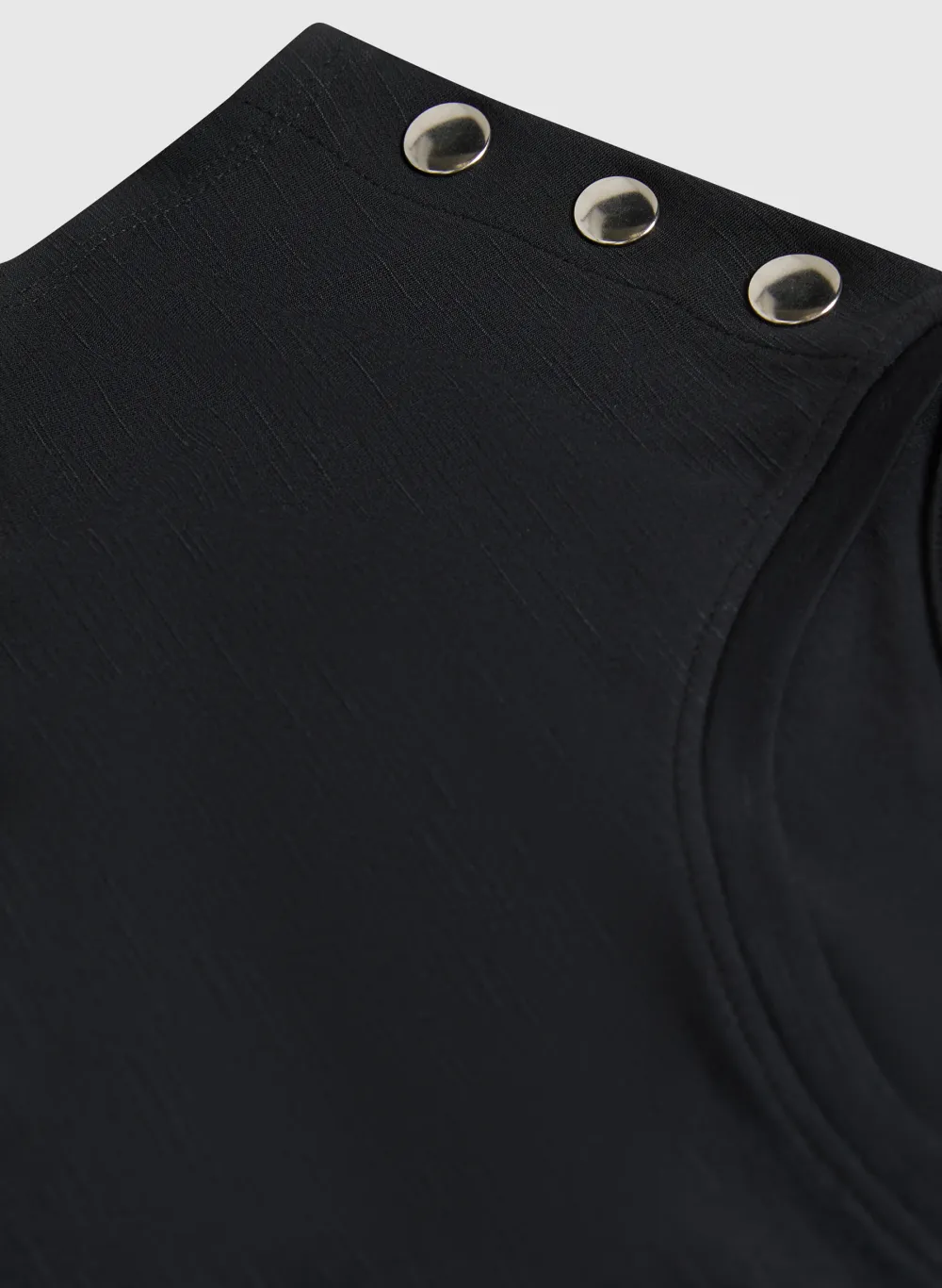 Solid Color Sleeveless T-Shirt